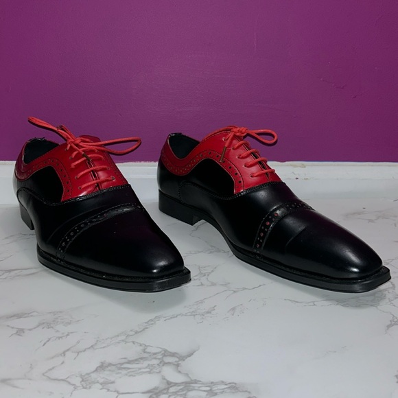 Antonio Cerrelli Other - MENS Antonio Cerrelli Red and Black Formal Shoes